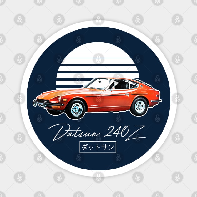 Datsun 240Z Retro Design Magnet by DankFutura